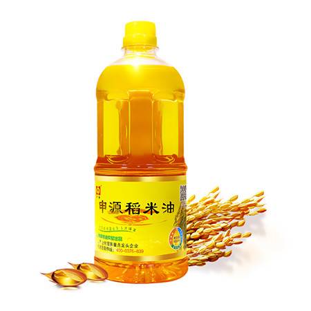 申源稻米油 一滴金黃，盡藏稻谷珍萃